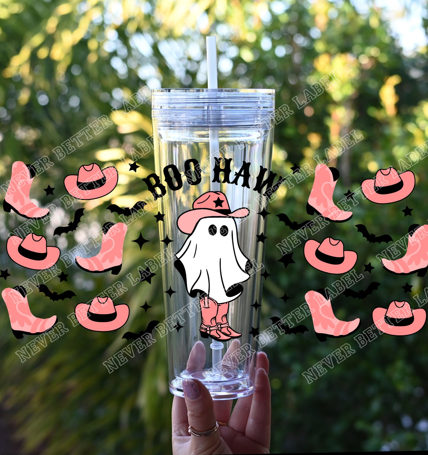 Boohaw - Glitter Filled Stadium Cup