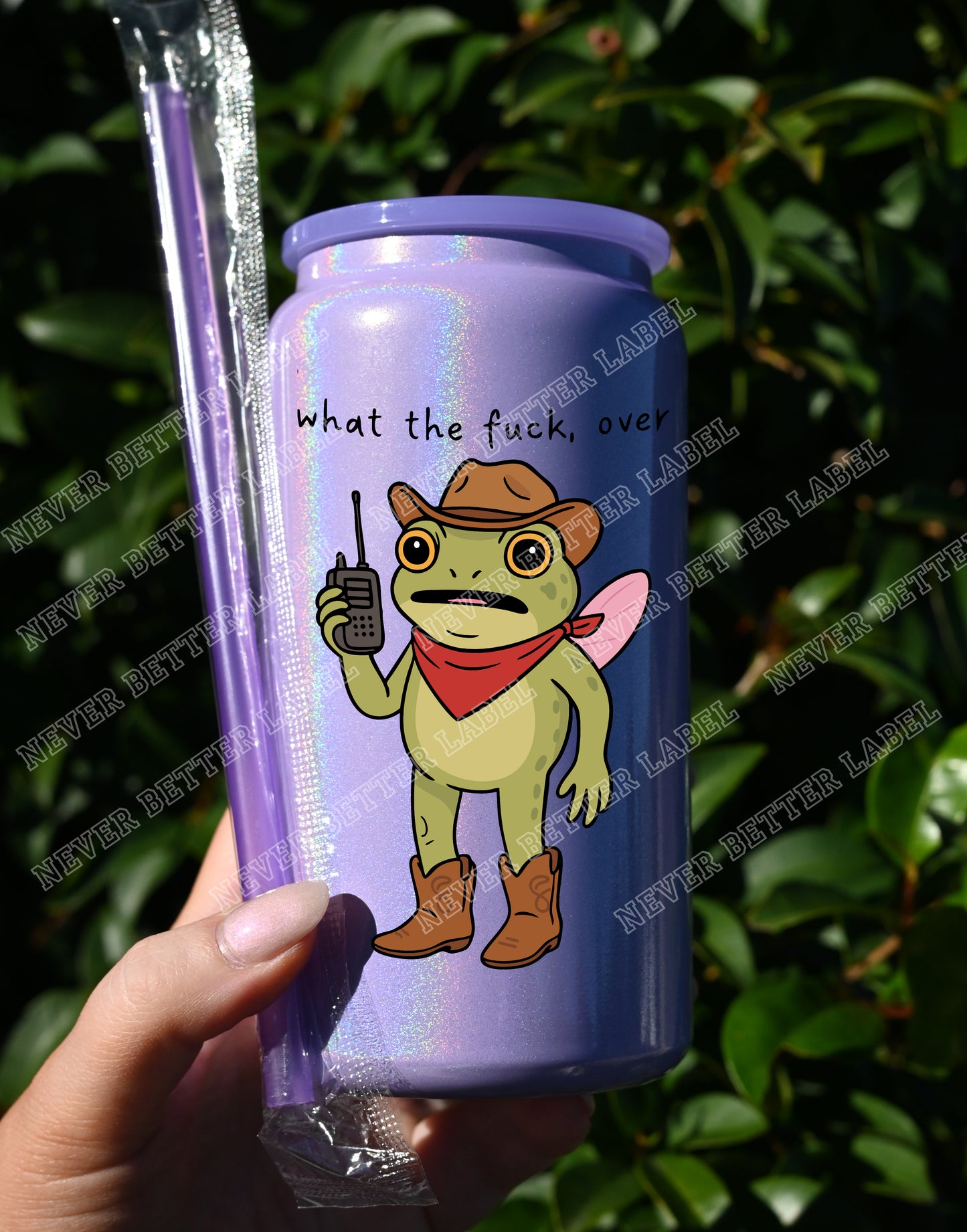 WTF Radio - Insulated Shimmer Cup 16oz (473ml)