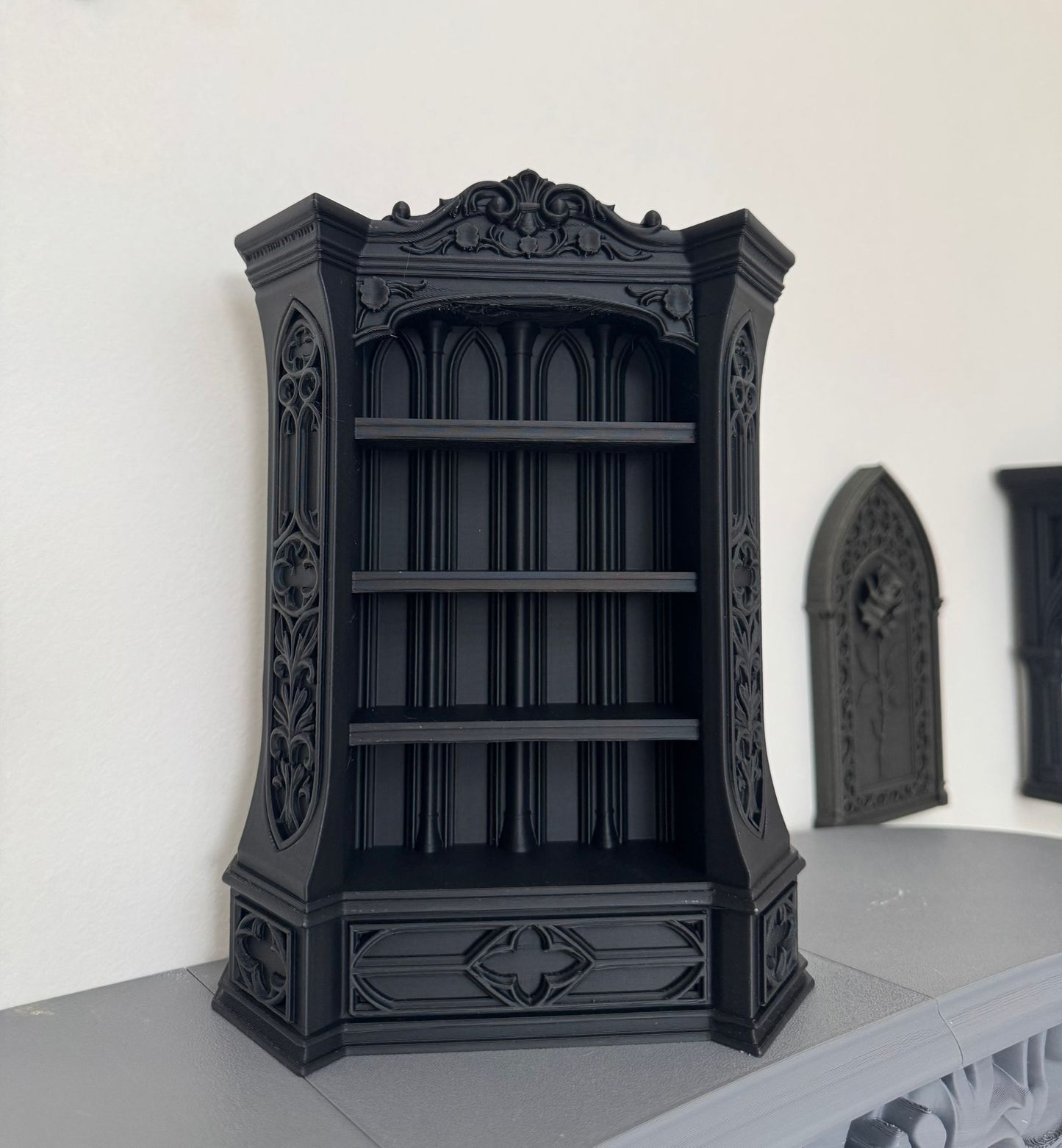 Gothic Display Shelf — 3D Printed Mini Shelf
