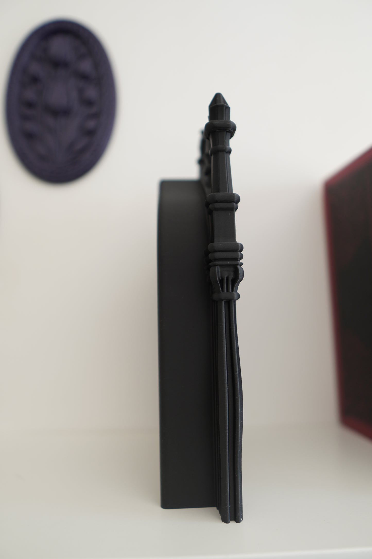 Gothic Cathedral Mini Shelf — 3D Printed Wall Decor