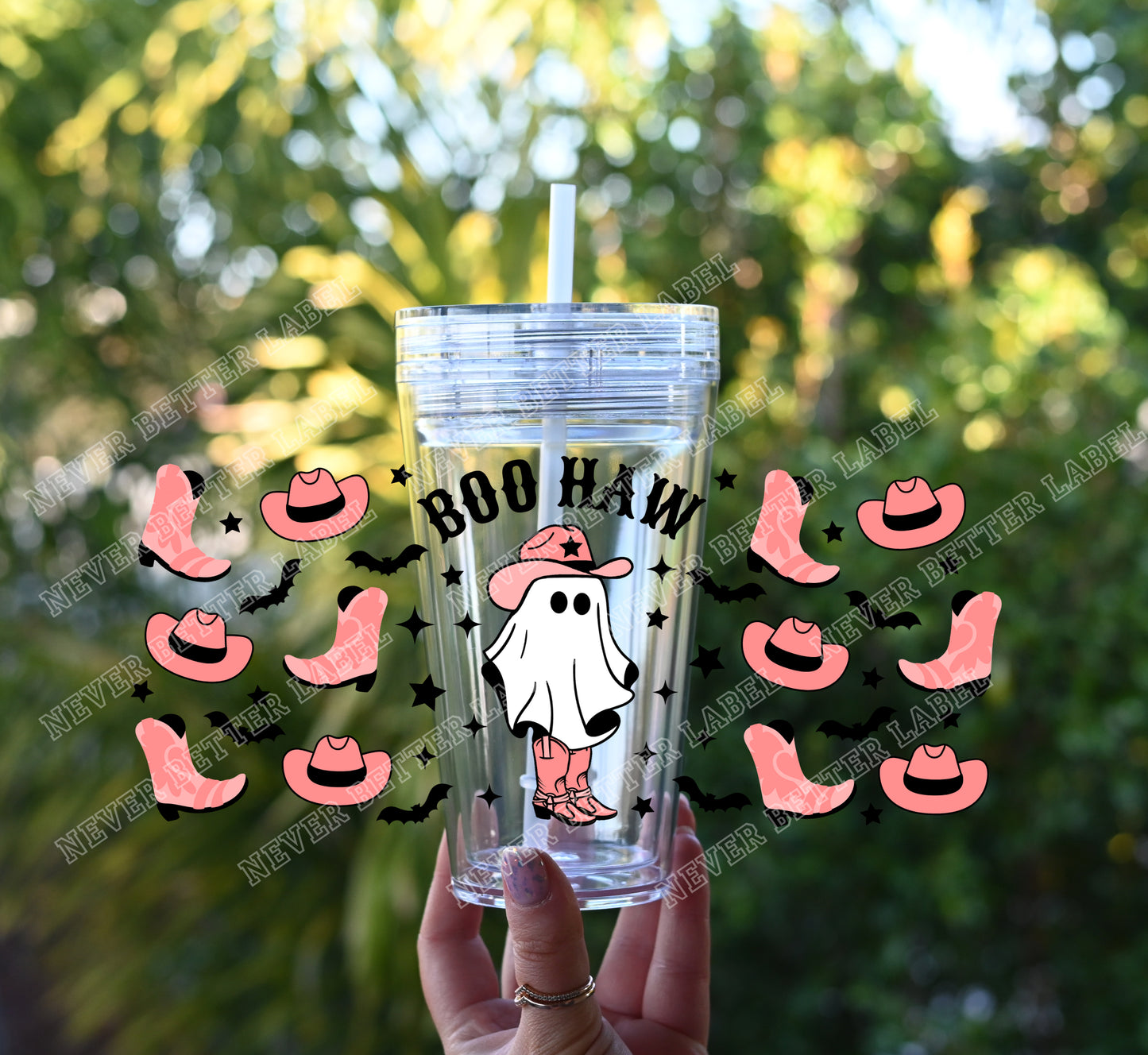 Boohaw - Glitter Filled Stadium Cup