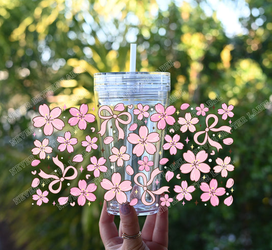 Cherry Blossom - Glitter Filled Stadium Cup