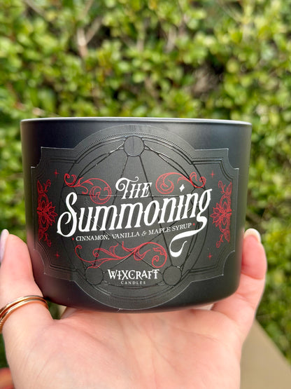 The Summoning Candle - Cinnamon, Vanilla & Maple Syrup