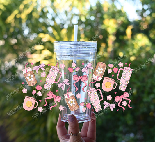 Girl Things - Glitter Filled Stadium Cup