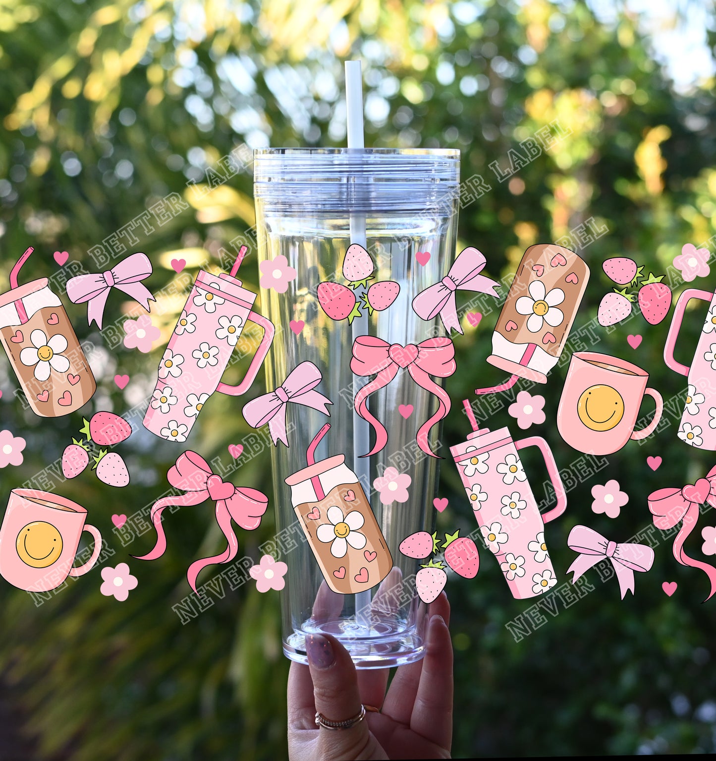 Girl Things - Glitter Filled Stadium Cup