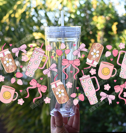 Girl Things - Glitter Filled Stadium Cup