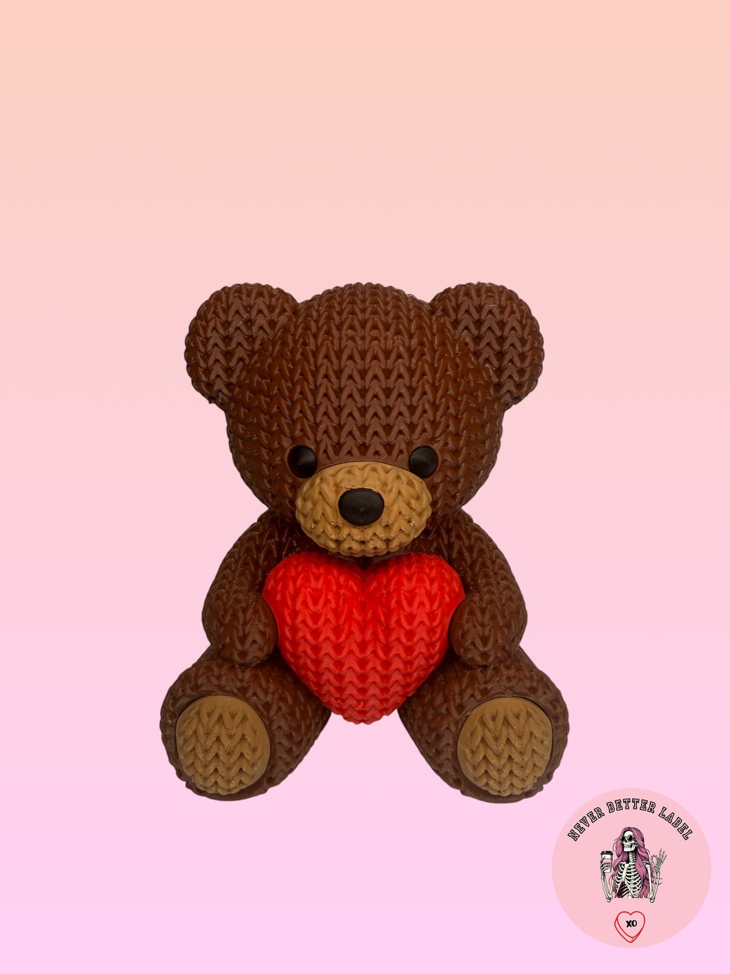Valentine's Bear With Heart