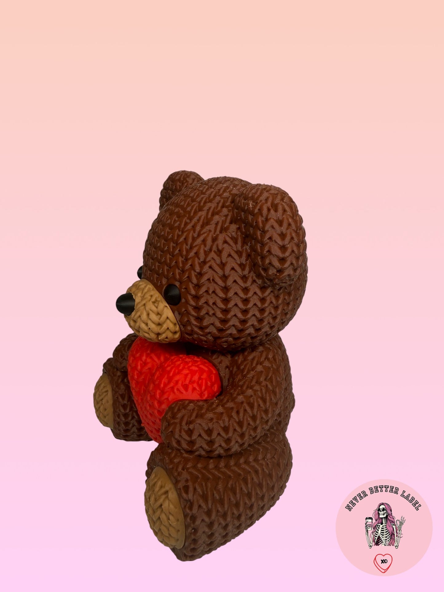 Valentine's Bear With Heart