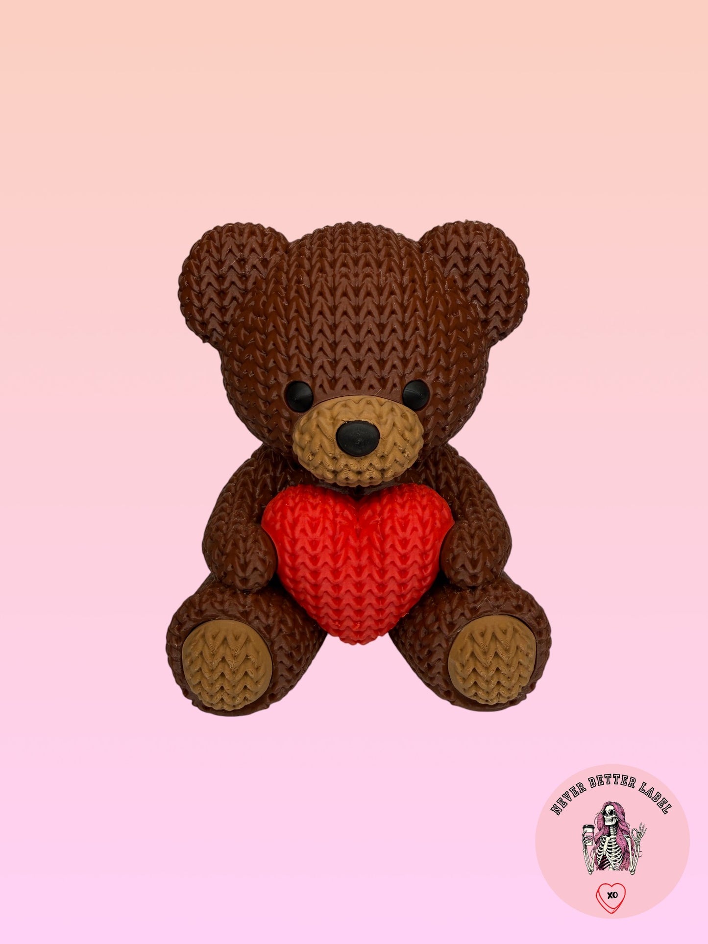 Valentine's Bear With Heart