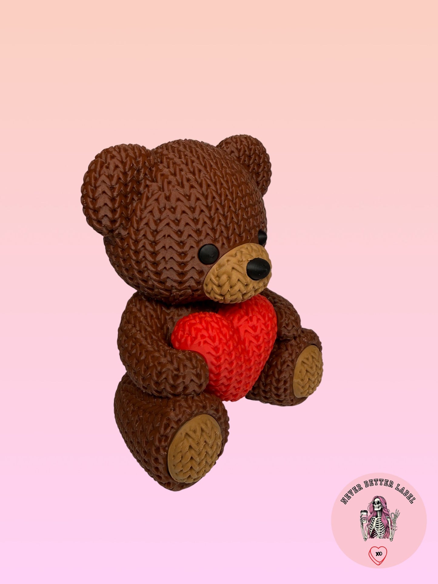 Valentine's Bear With Heart