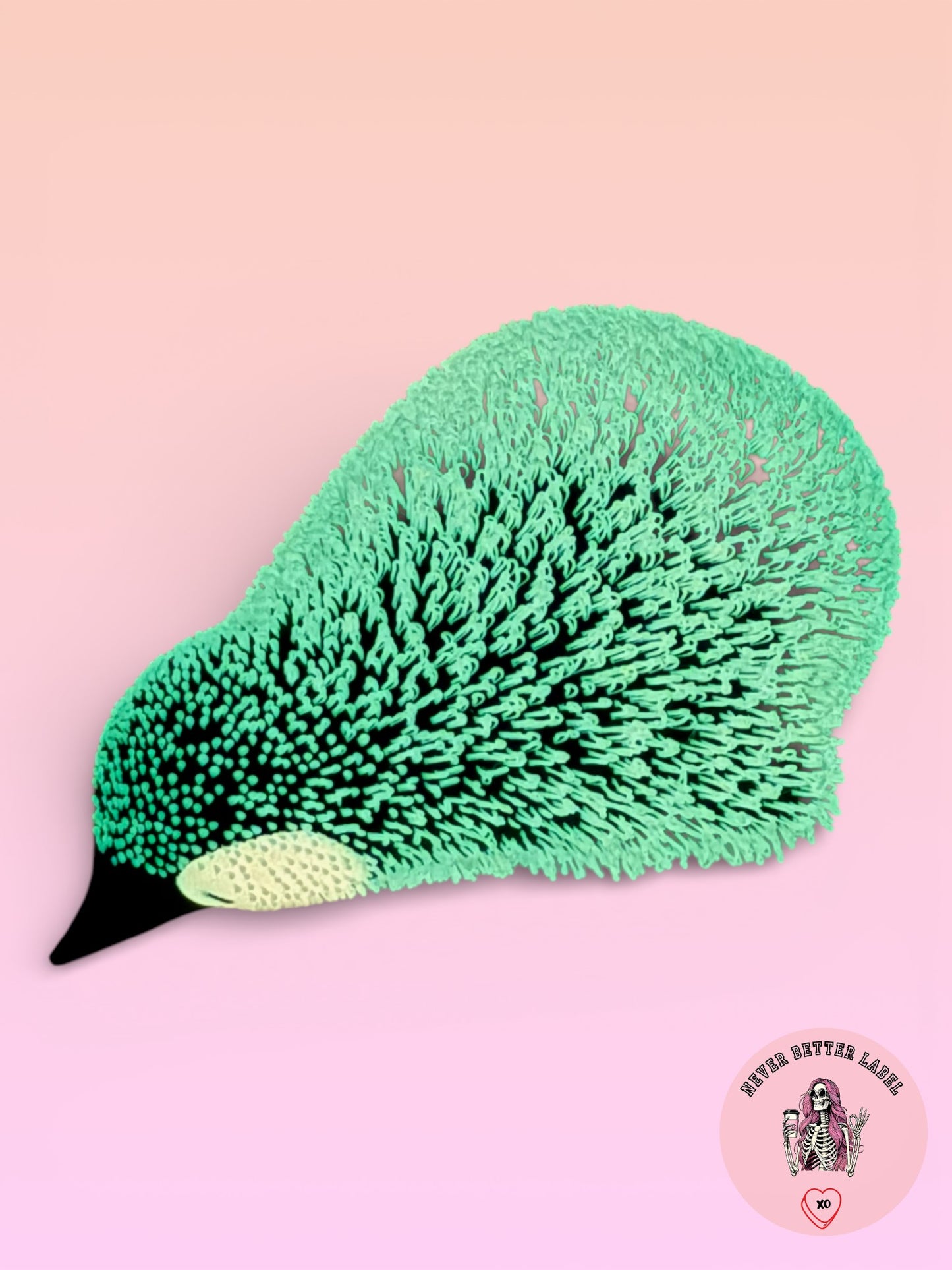 Glow-in-the-Dark Textured Penguin