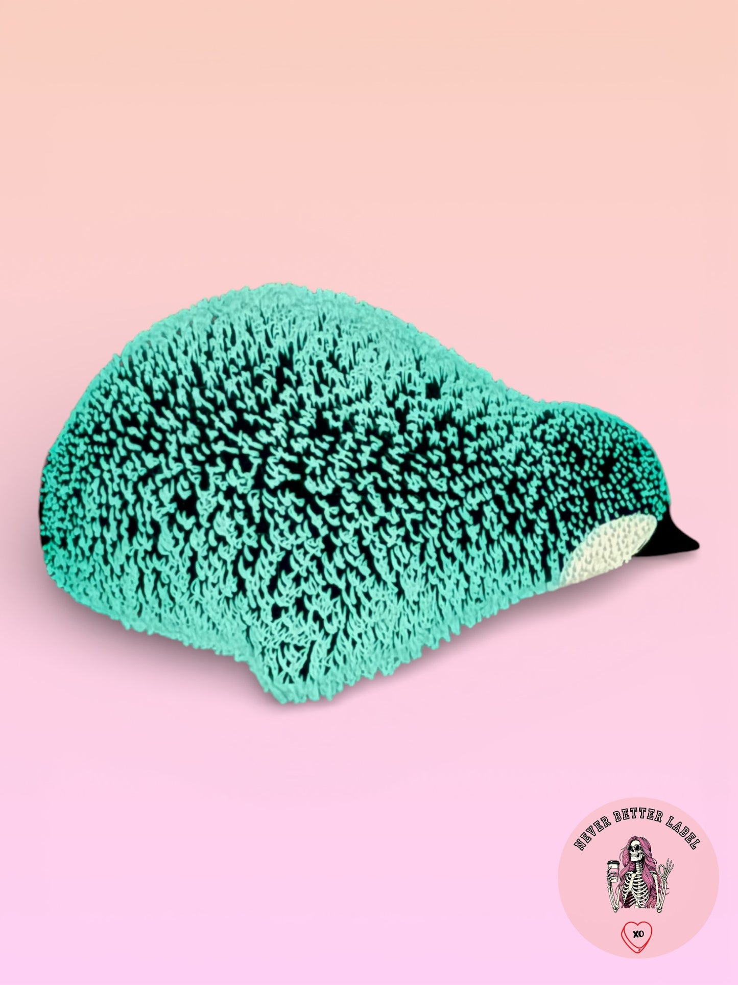 Glow-in-the-Dark Textured Penguin