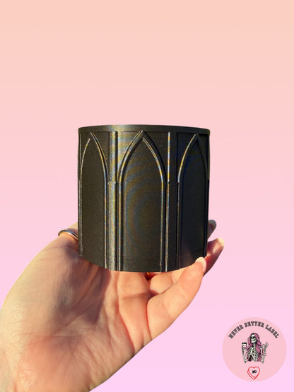 Circular Gothic Cathedral Arch Pen Holder