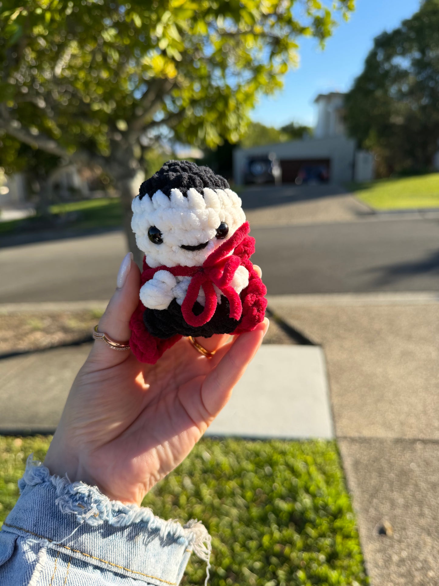🦇 Little Vampire Crochet Plush ❤️