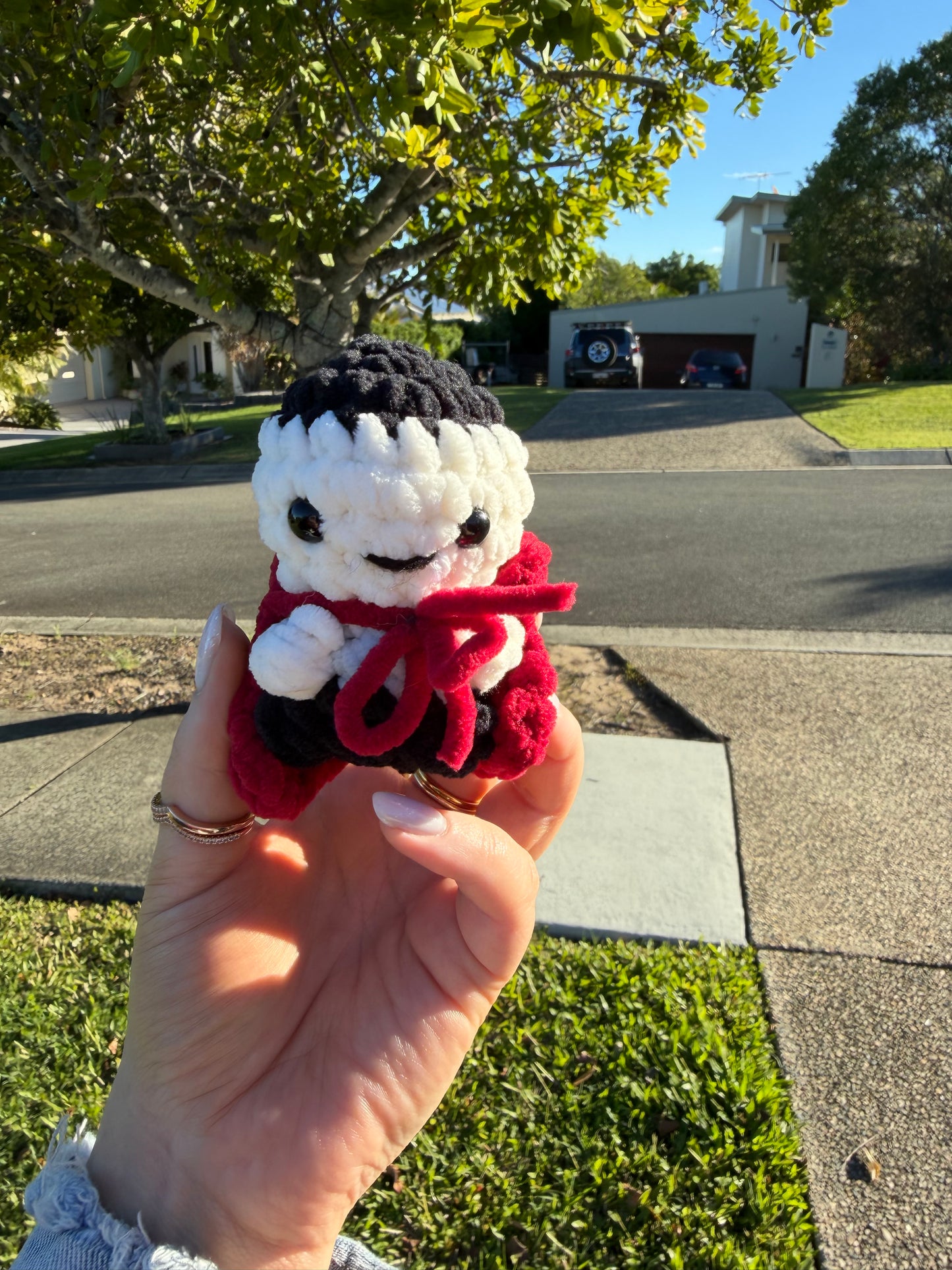 🦇 Little Vampire Crochet Plush ❤️