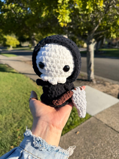 💀 The Tiny Reaper Crochet Plush 🖤