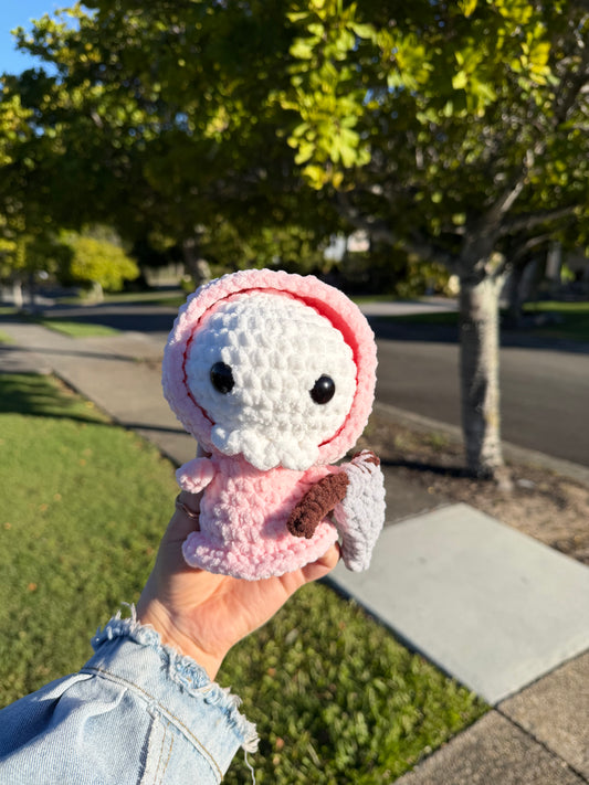 🩷 Pastel Reaper Crochet Plush 💀