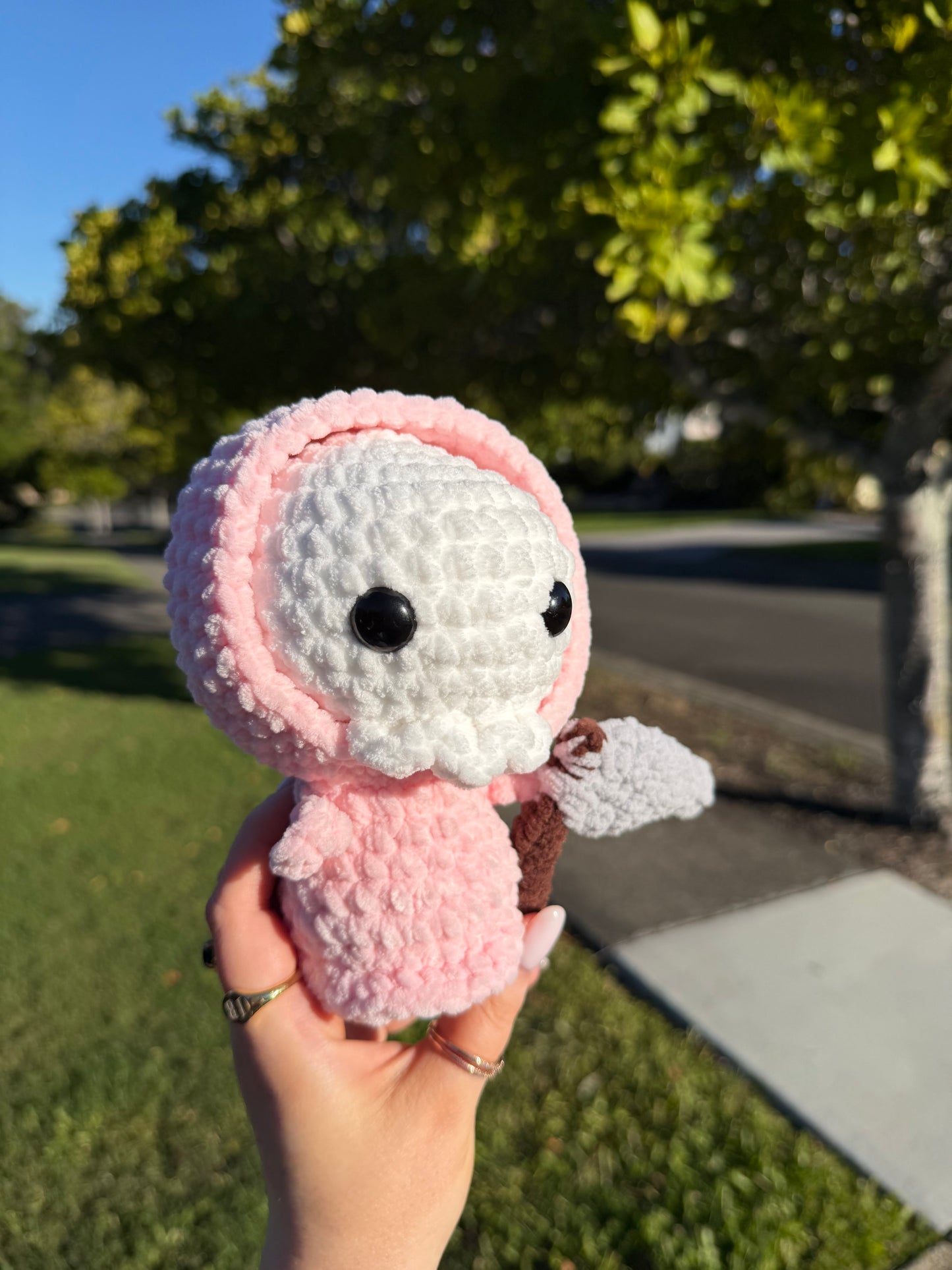 🩷 Pastel Reaper Crochet Plush 💀