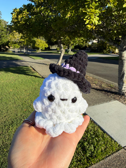 👻 Witchy Ghost Crochet Plush 🖤