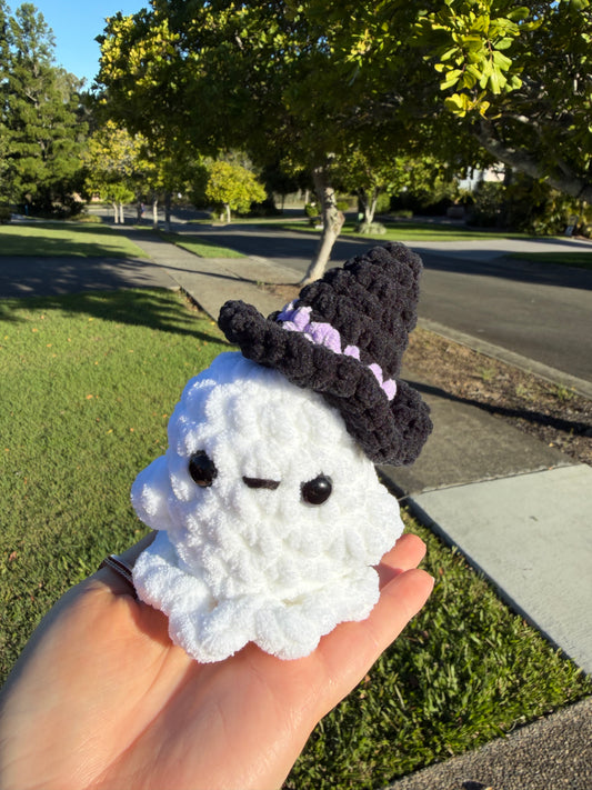 👻 Witchy Ghost Crochet Plush 🖤