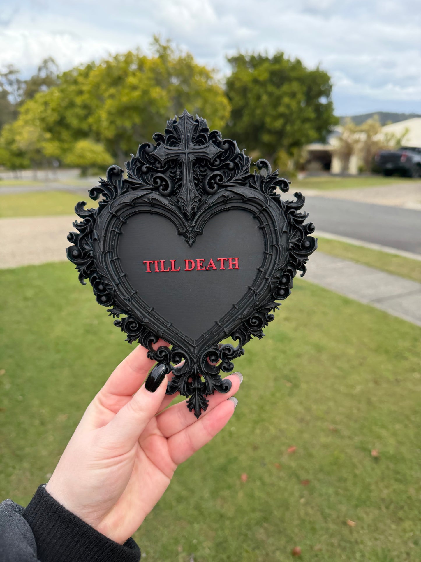 Till Death Plaque 🖤