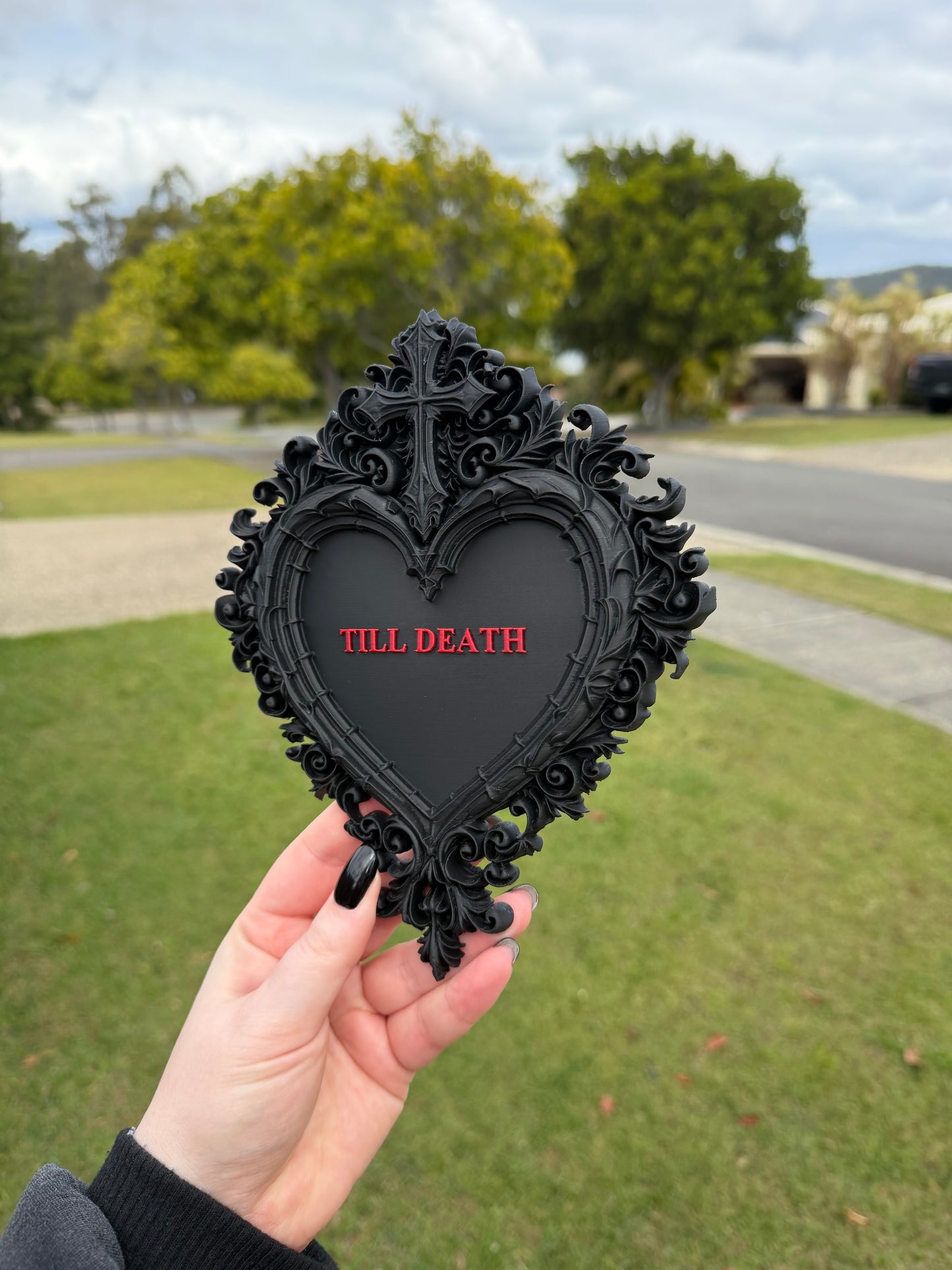Till Death Plaque 🖤