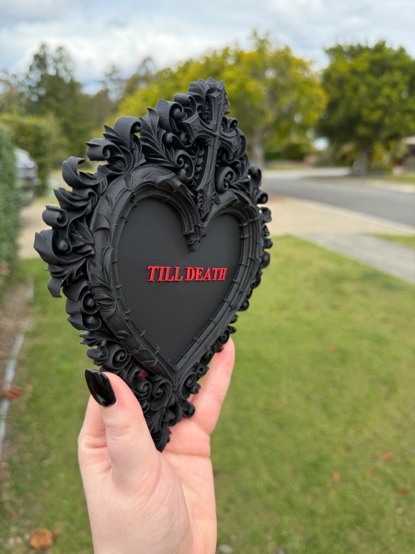 Till Death Plaque 🖤