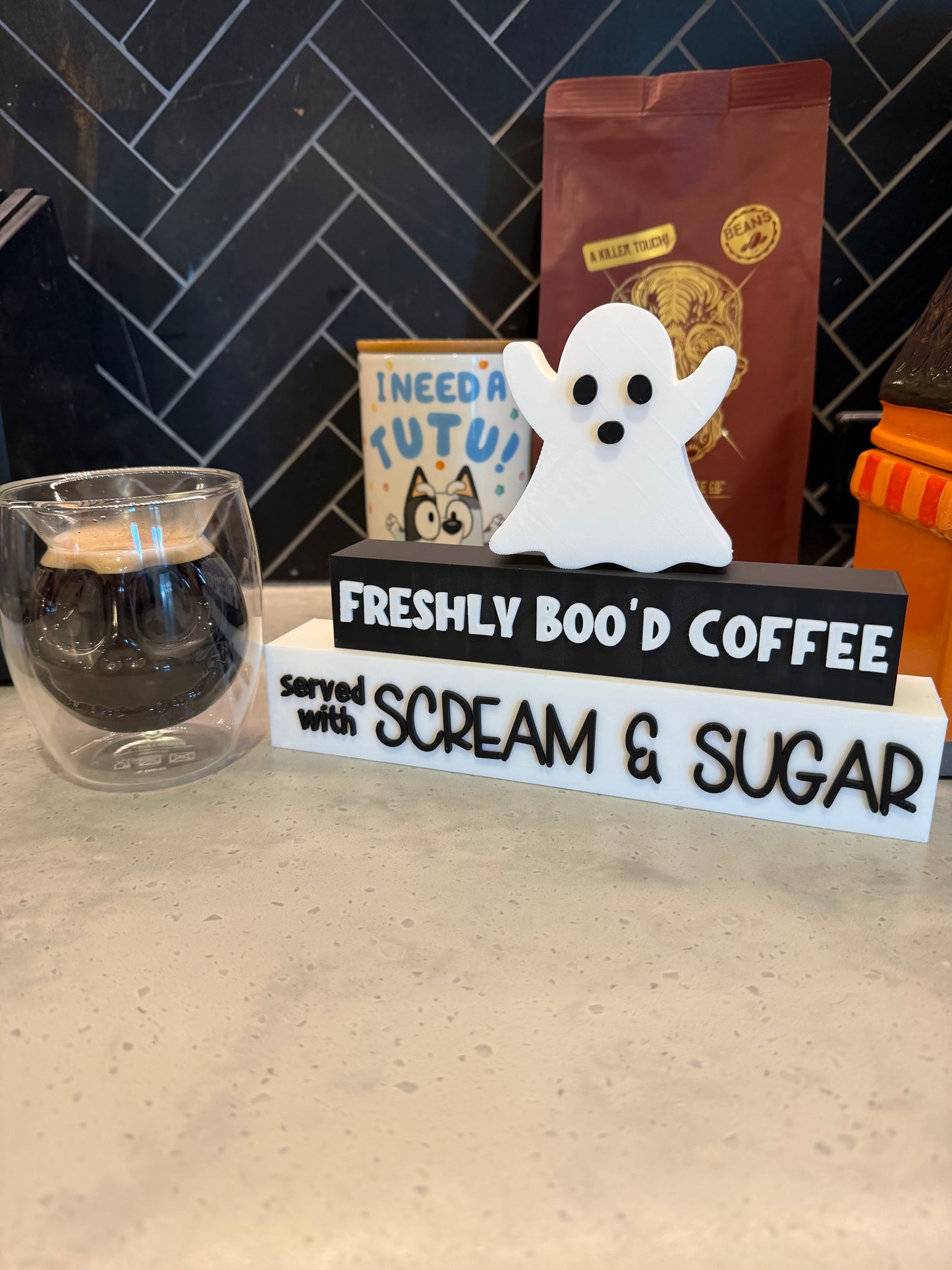 Freshly Boo’d Coffee Sign 👻☕
