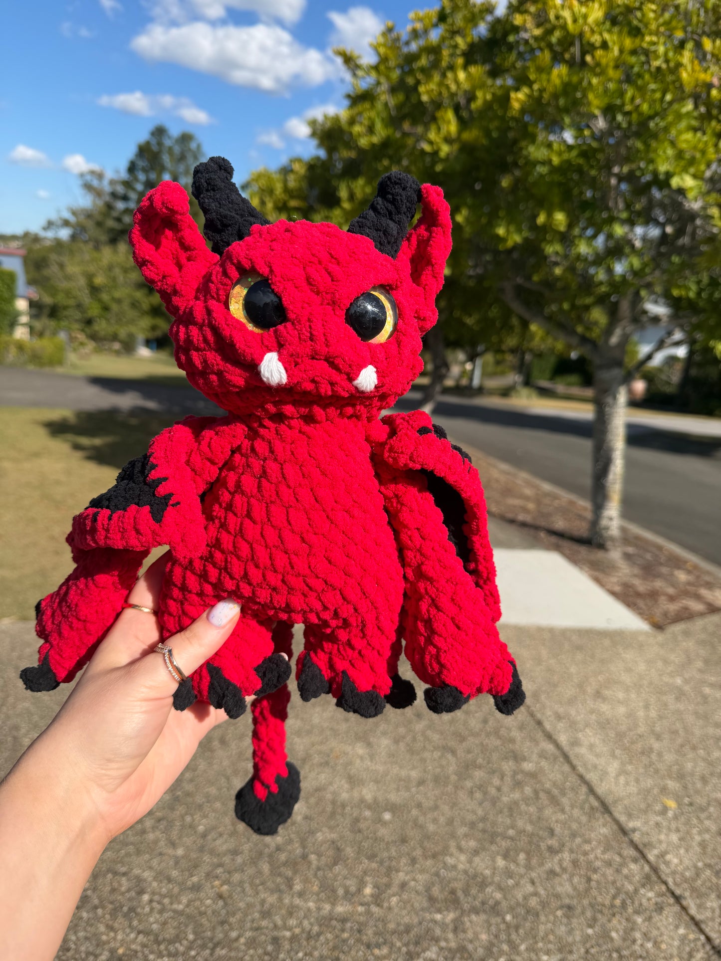 Inferno the Gargoyle ❤️🔥🖤