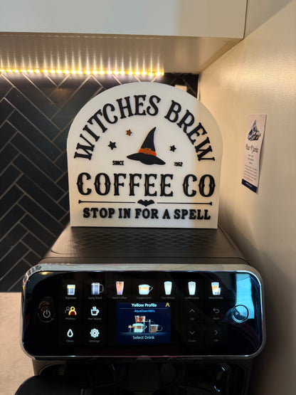 Witches Brew Coffee Co Sign 🧙‍♀️☕