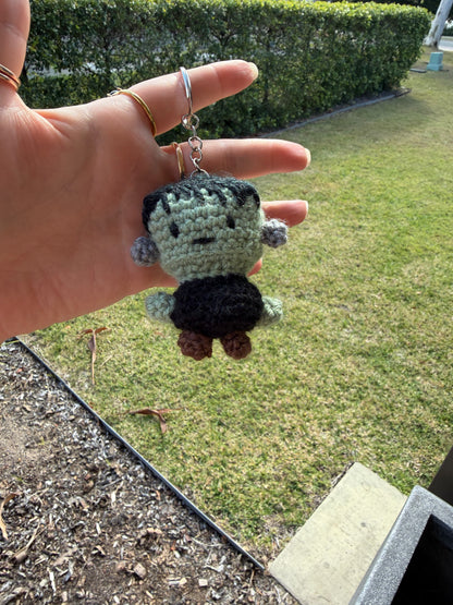 Frankenstein Crochet Keyring 🧟