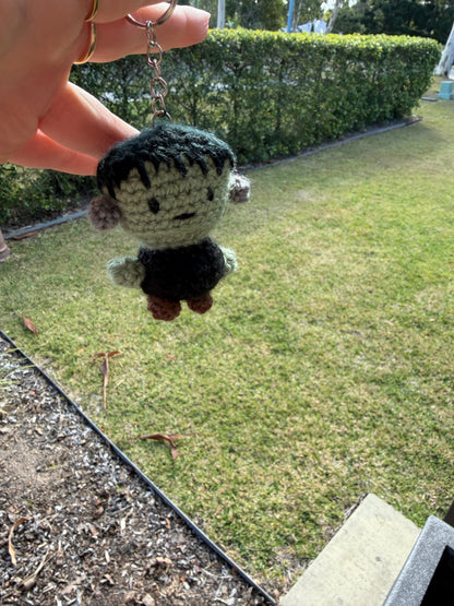 Frankenstein Crochet Keyring 🧟