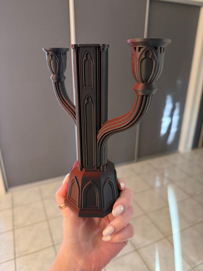 Cathedral Candle Holder 🕯️🖤