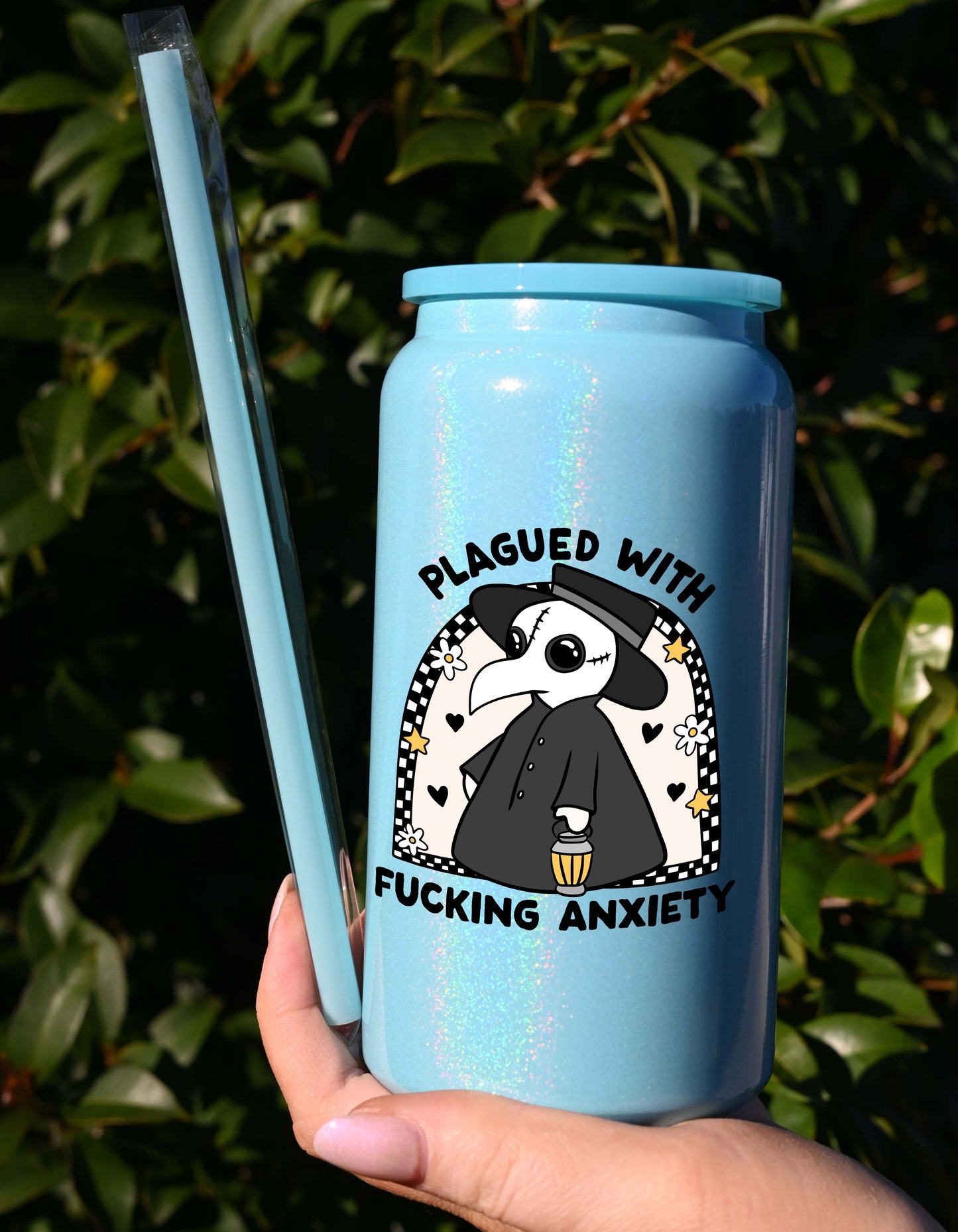 Plagued with F***ing Anxiety Libbey Cup