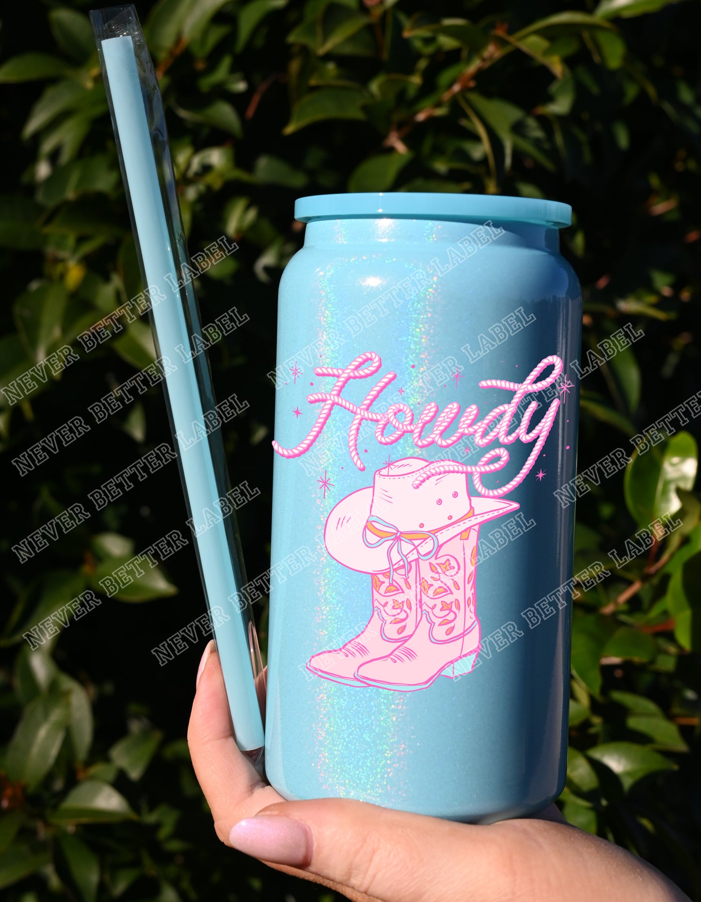 Howdy Cowgirl  - Insulated Shimmer Cup 16oz (473ml)