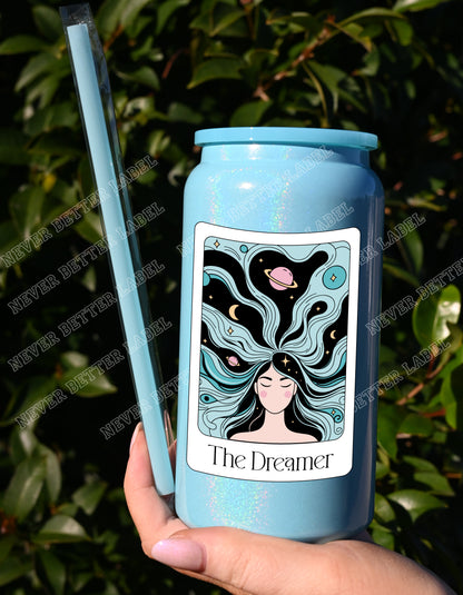 The Dreamer Tarot  - Insulated Shimmer Cup 16oz (473ml)