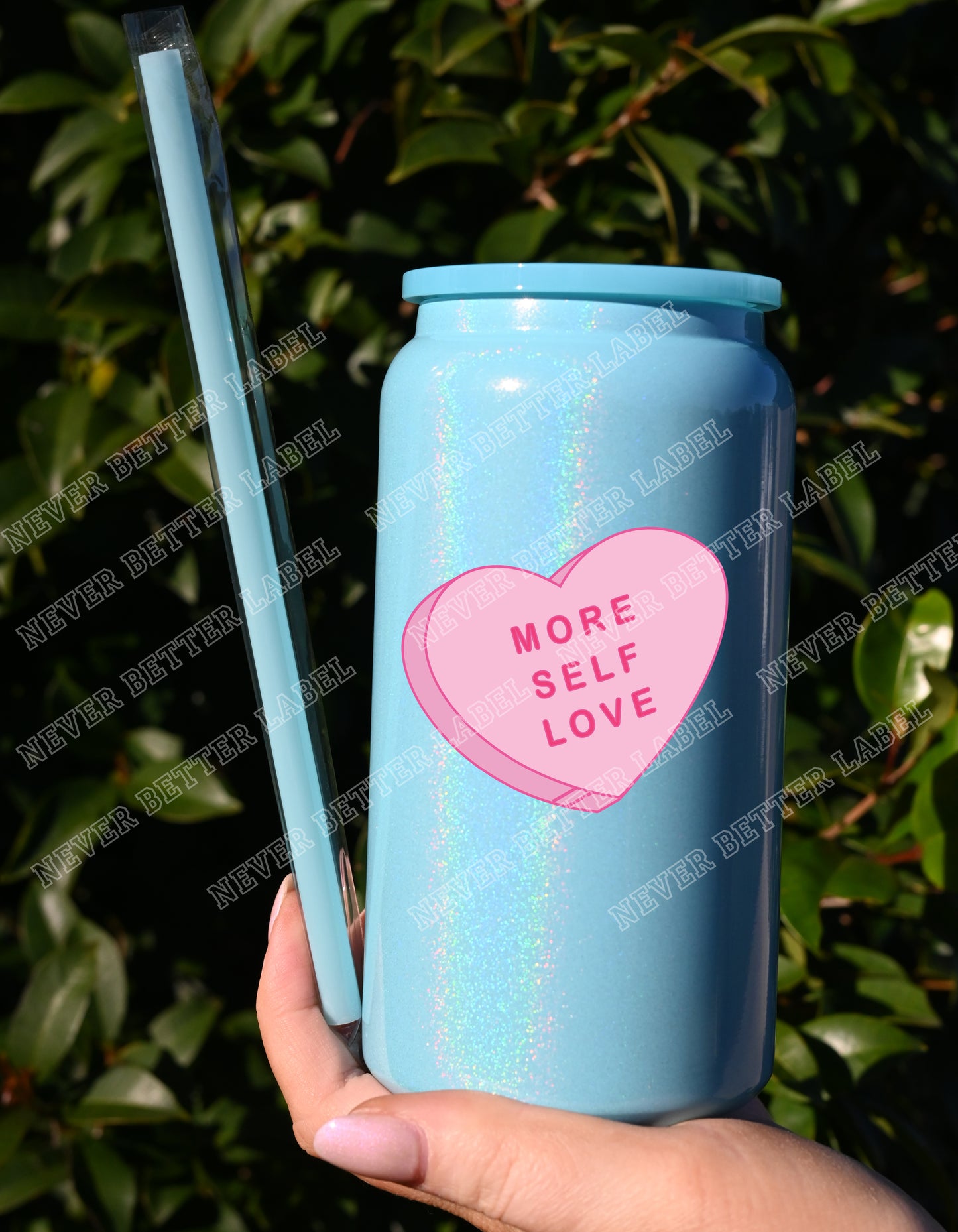 More Self Love - Insulated Shimmer Cup 16oz (473ml)