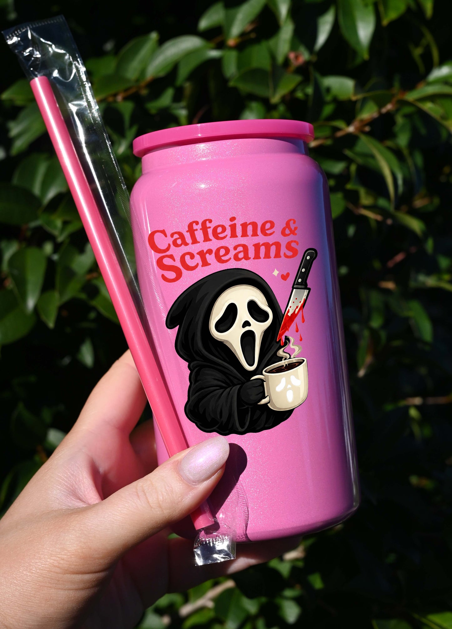Caffeine & Screams Libbey Cup