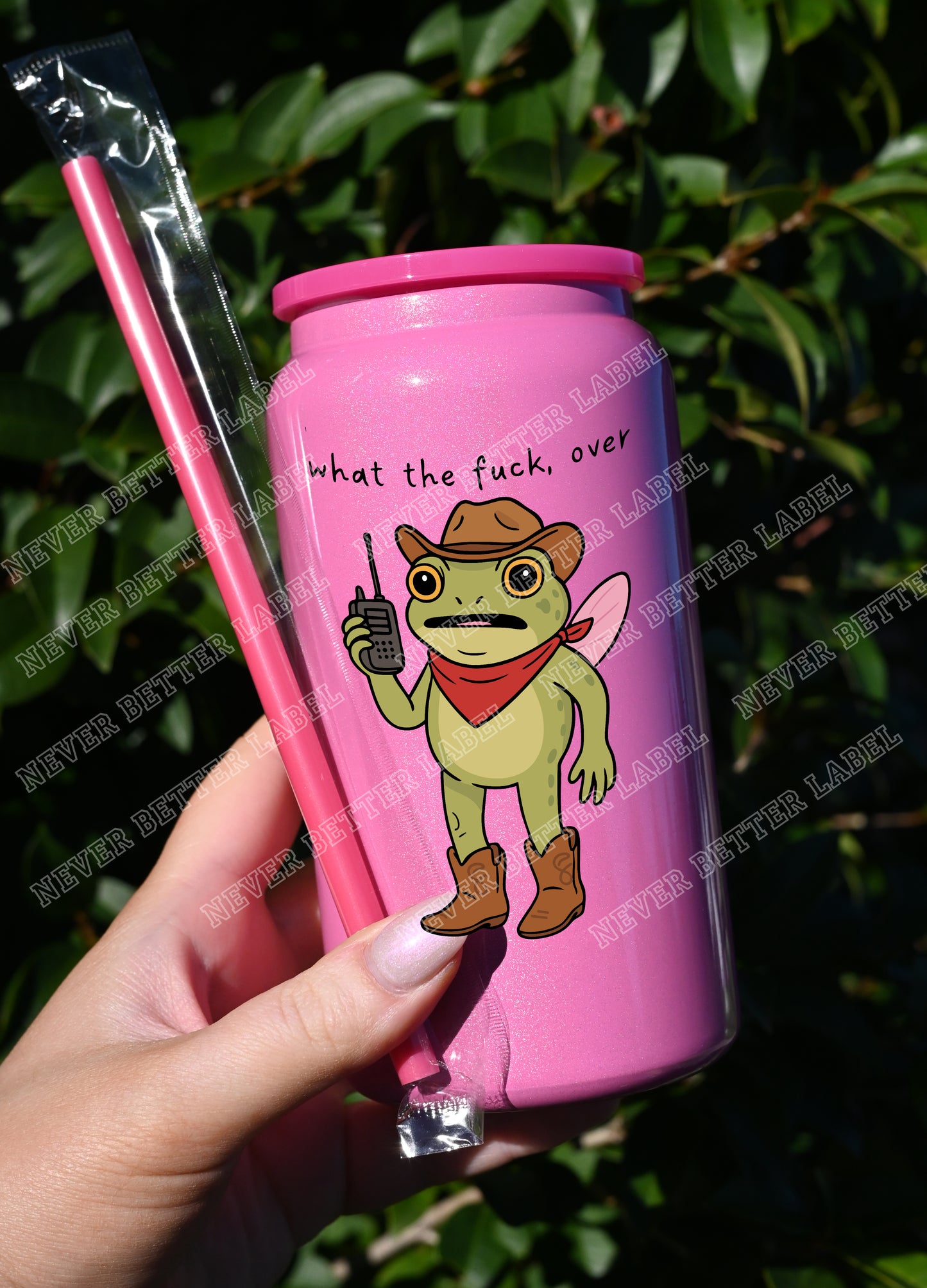 WTF Radio - Insulated Shimmer Cup 16oz (473ml)