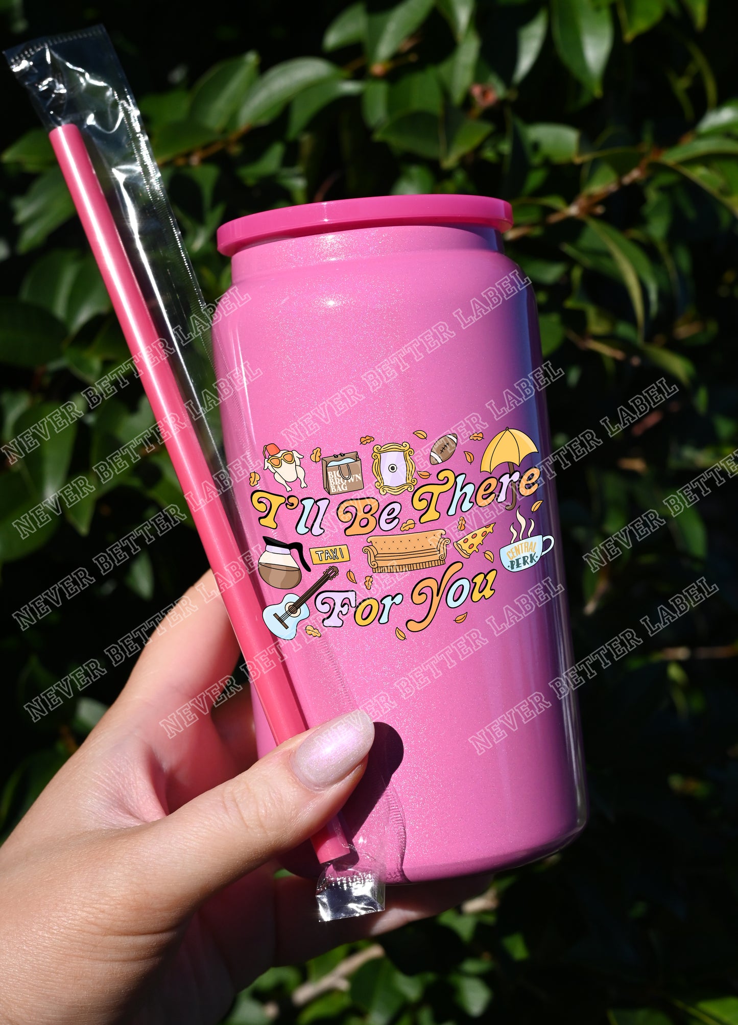 Friends  - Insulated Shimmer Cup 16oz (473ml)