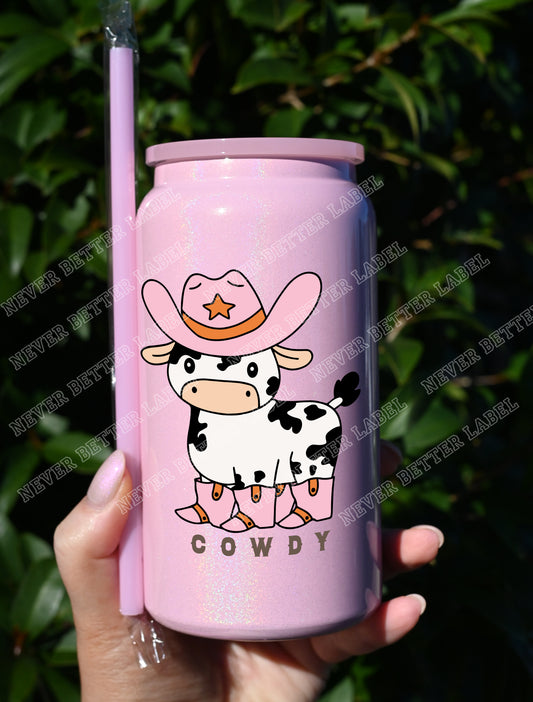 Cowdy  - Insulated Shimmer Cup 16oz (473ml)