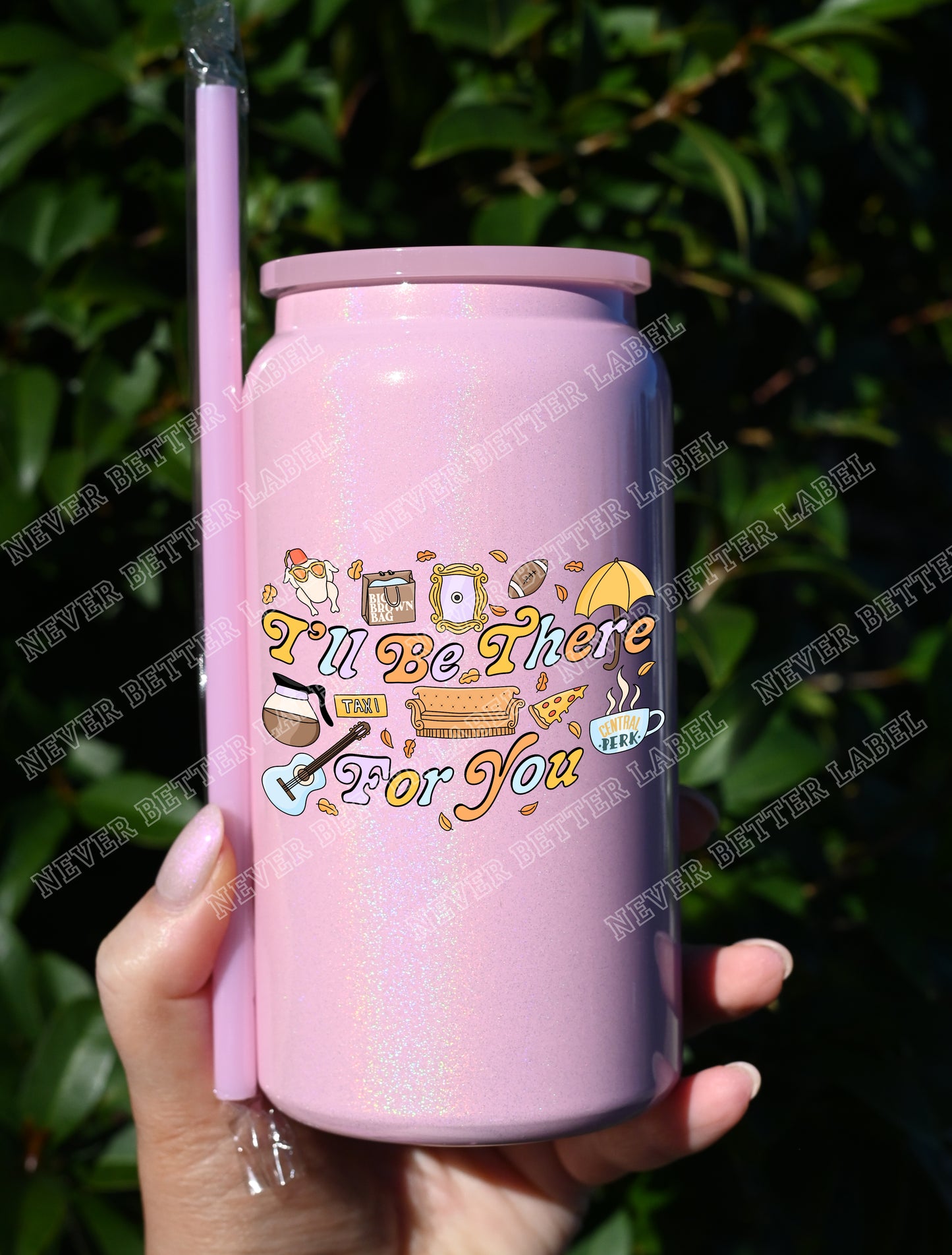 Friends  - Insulated Shimmer Cup 16oz (473ml)