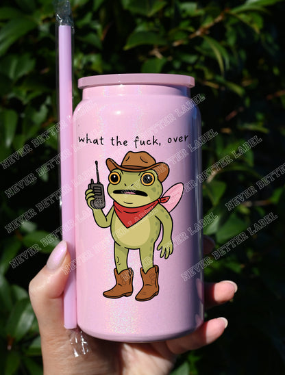 WTF Radio - Insulated Shimmer Cup 16oz (473ml)