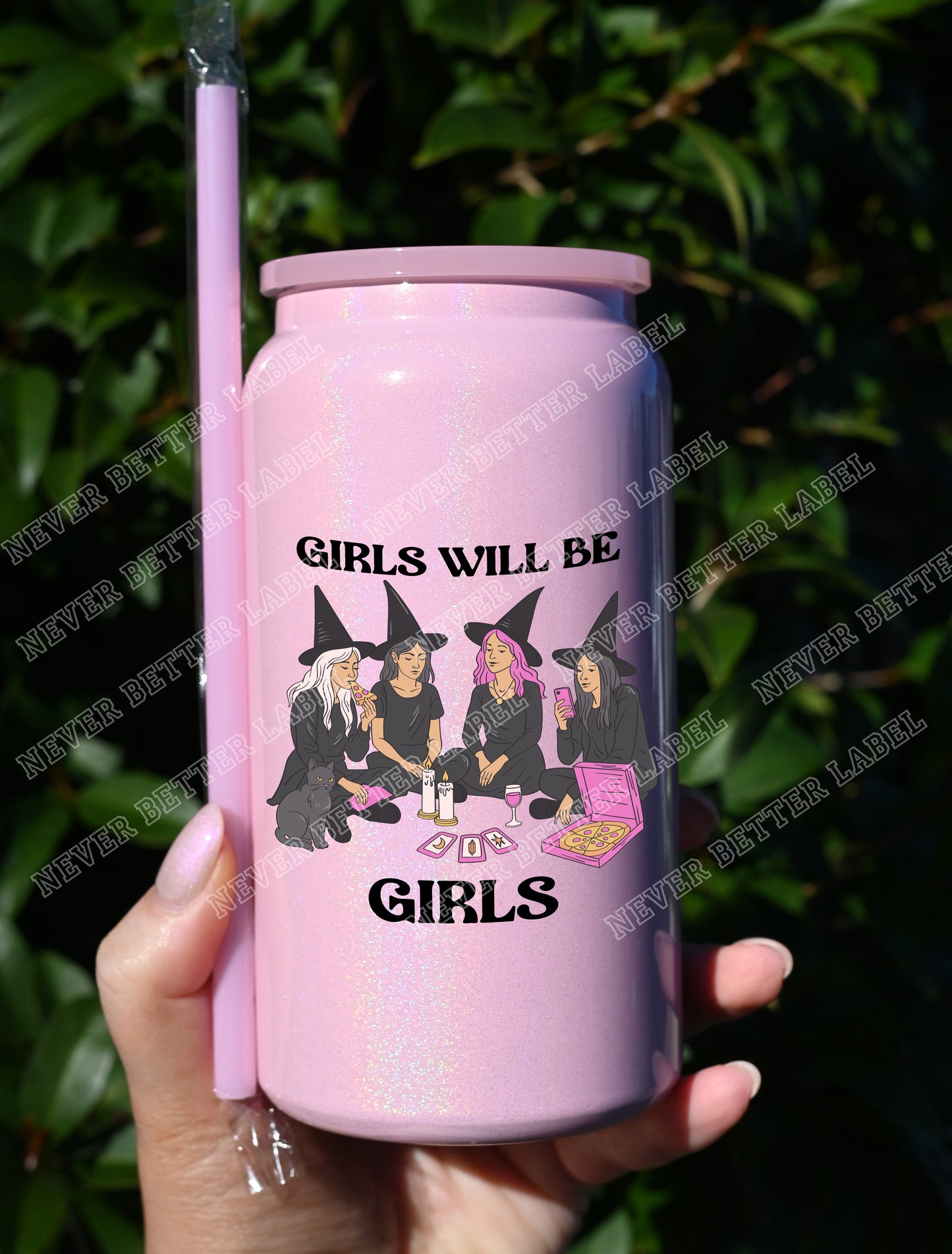 Girls Will be Girls  - Insulated Shimmer Cup 16oz (473ml)