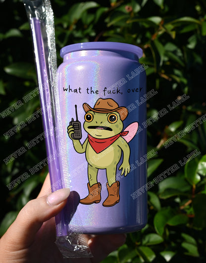 WTF Radio - Insulated Shimmer Cup 16oz (473ml)