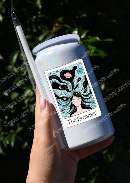 The Dreamer Tarot  - Insulated Shimmer Cup 16oz (473ml)