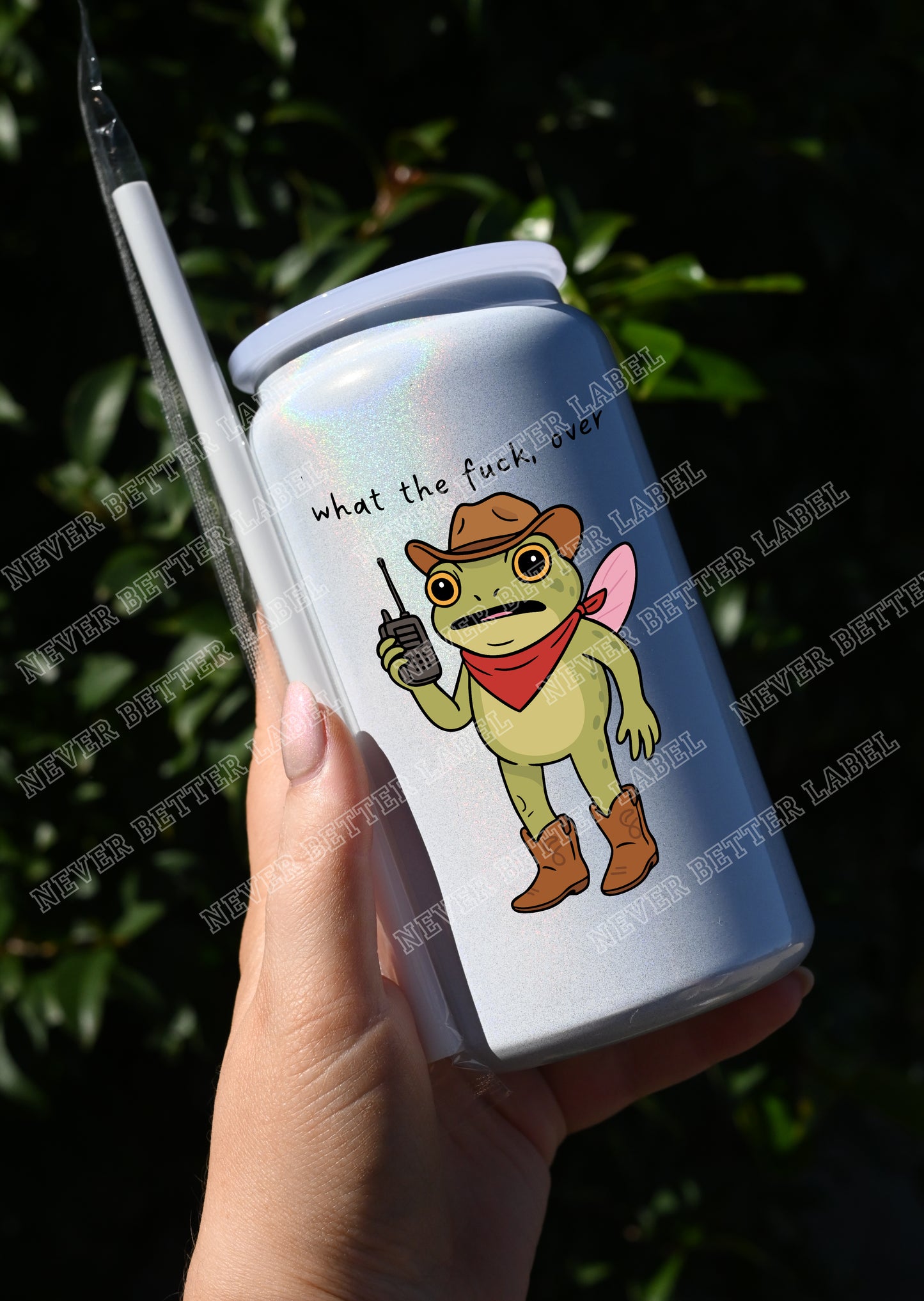 WTF Radio - Insulated Shimmer Cup 16oz (473ml)