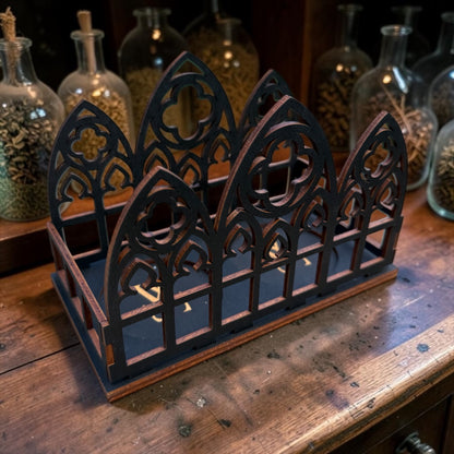 Large Cathedral Maxi Tealight Candle Holder
