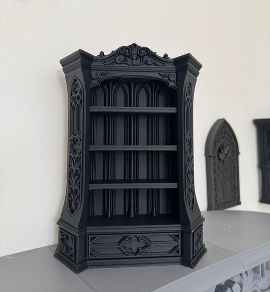 Gothic Display Shelf — 3D Printed Mini Shelf