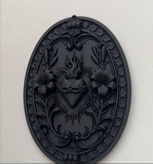 Sacred Heart Plaque